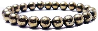 Pyrite Beads Bracelet with Natural 8mm Stones