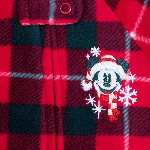 Mickey Mouse Holiday Blanket Sleeper for Baby, Size 0-3 Months