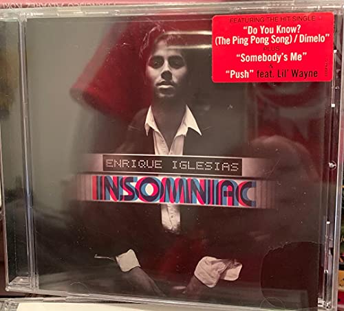 INSOMNIAC . ENRIQUE IGLESIAS. (Audio CD)