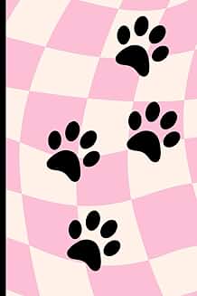 Muddy Paw Prints Composition Notebook