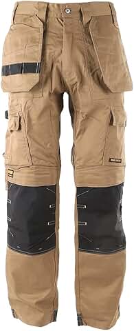 Men's Loose Fit Work Pants with Holster Pocket
