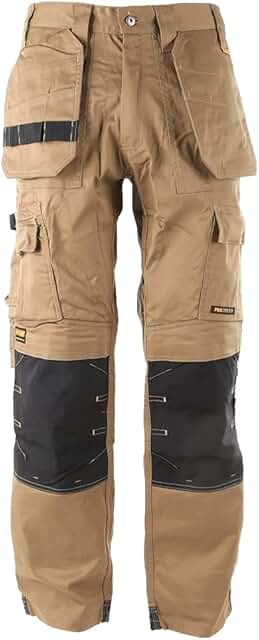 Men's Loose Fit Work Pants with Holster Pocket