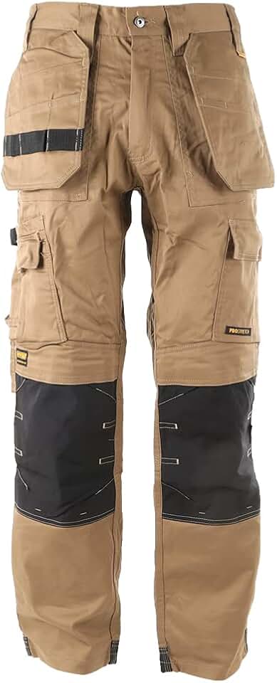 Men's Loose Fit Work Pants with Holster Pocket
