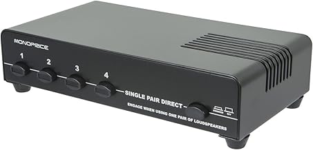 4-Channel Speaker Selector for Home Theater