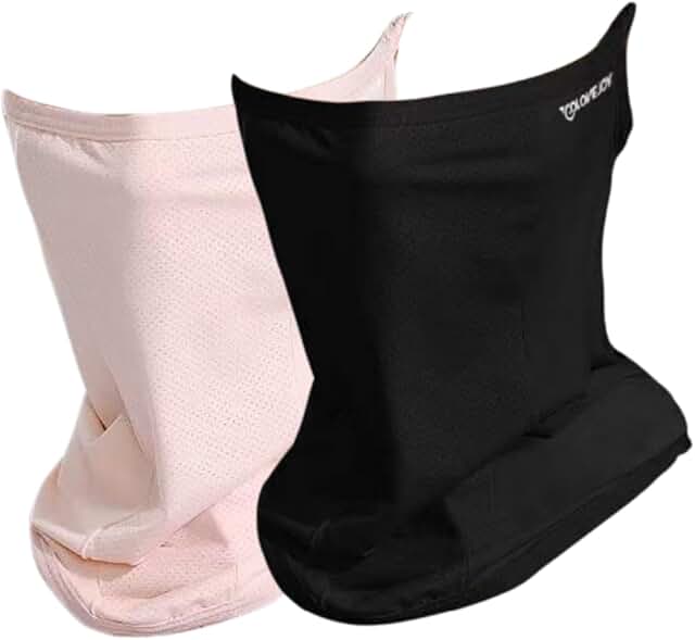 Cooling UPF 50+ Face Mask for Sun Protection