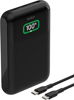 Portable 3-Port 20000mAh Power Bank with Fast Charging