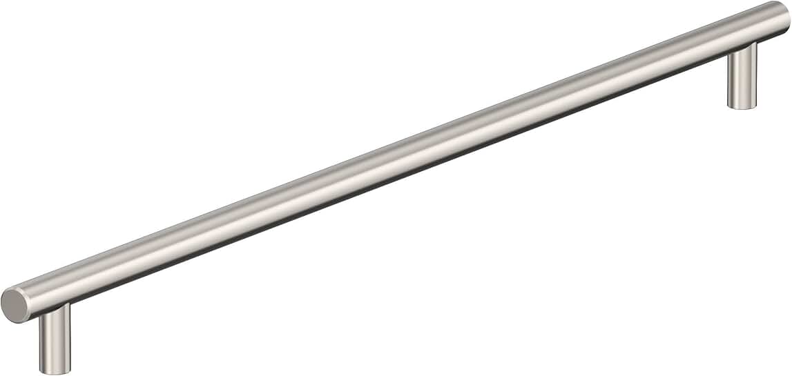 Polished Nickel 24-Inch Cabinet Handle