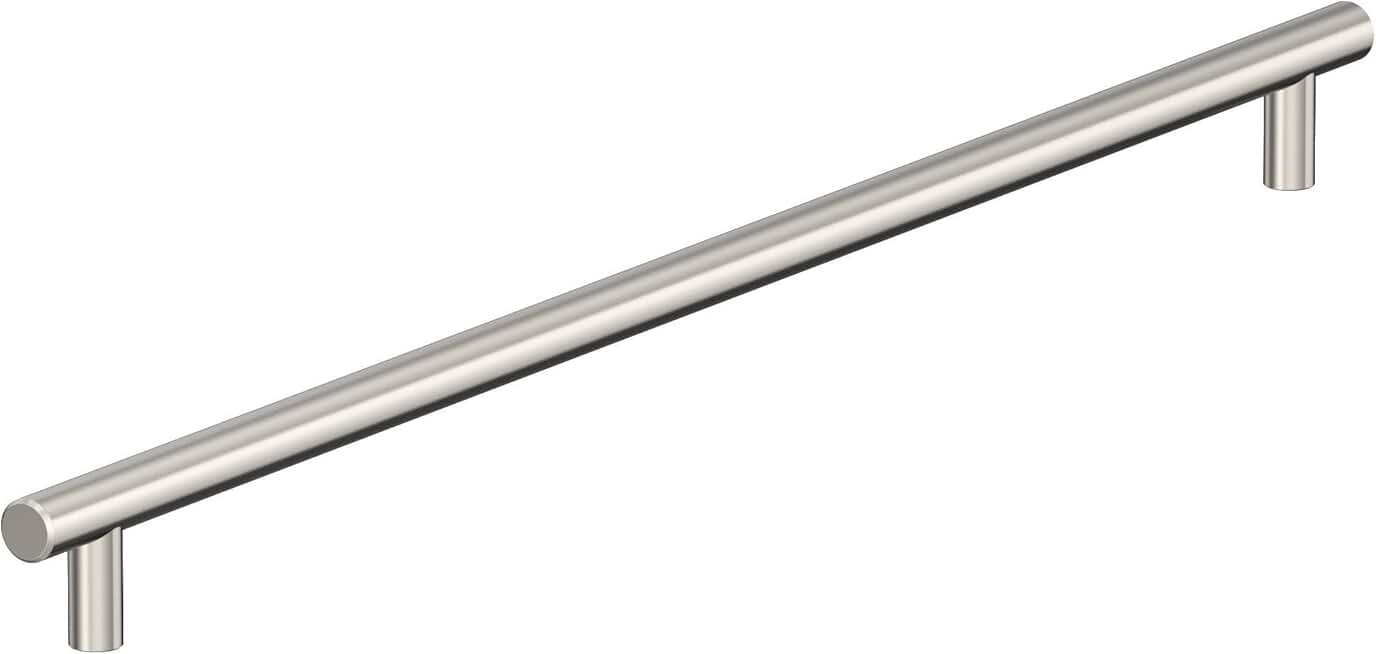 Polished Nickel 24-Inch Cabinet Handle