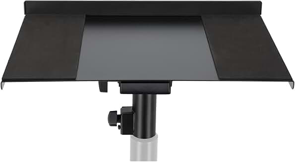 Projector Shelf for 35mm Pole, 11"x15.75", 40 lb