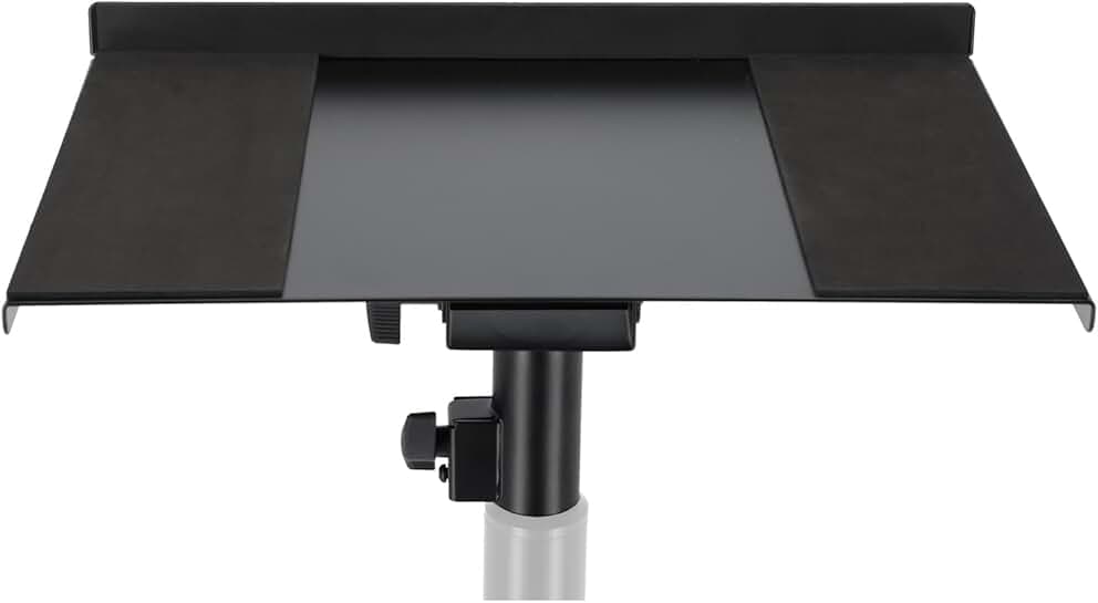 Projector Shelf for 35mm Pole, 11"x15.75", 40 lb