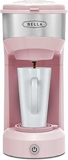Dual Brew Coffee Maker with 14oz Capacity and One Touch