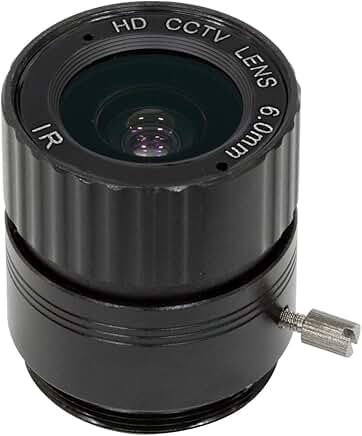 Wide Angle 6mm CS-Mount Lens for Raspberry Pi Camera