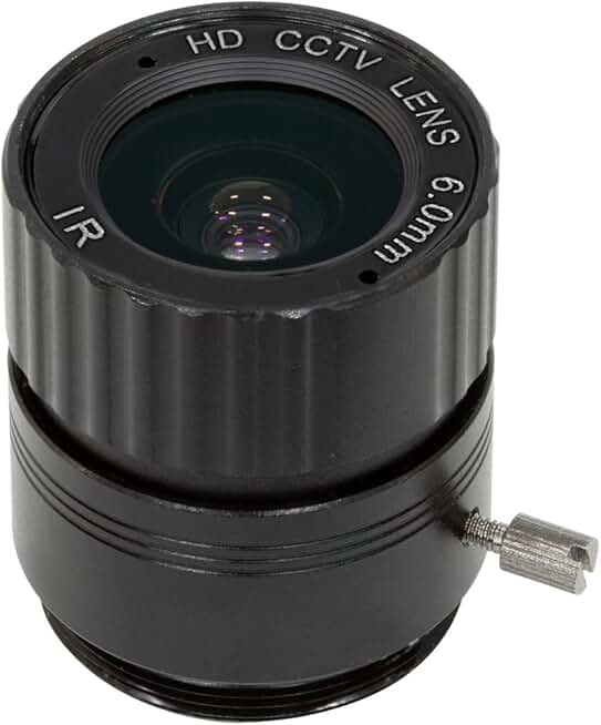 Wide Angle 6mm CS-Mount Lens for Raspberry Pi Camera