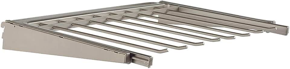 Champagne Nickel Pants Rack Kit for Closet System