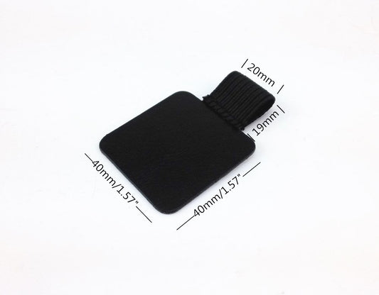 5-Pack Self-Adhesive Leather Pen Holders