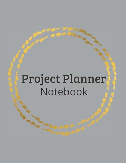 Project Planner Notebook for Tasks and Organization