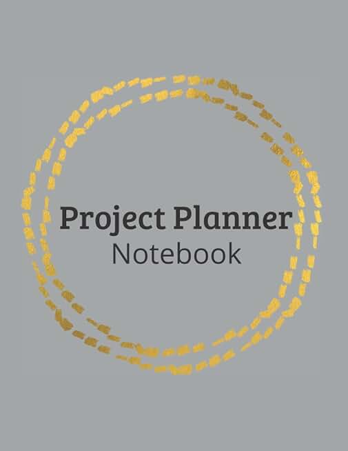 Project Planner Notebook for Tasks and Organization