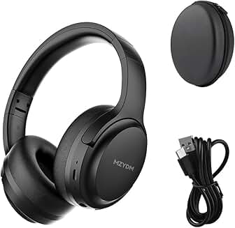 Over Ear Bluetooth Headphones with 40-Hour Playtime