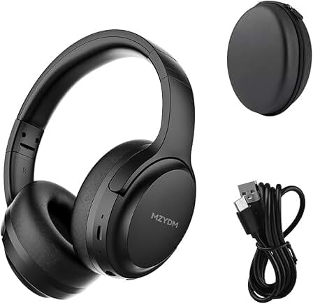 Over Ear Bluetooth Headphones with 40-Hour Playtime