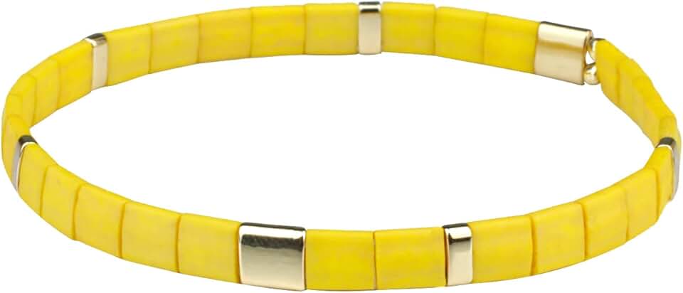 Women’s Rainbow Beaded Stretch Bracelets