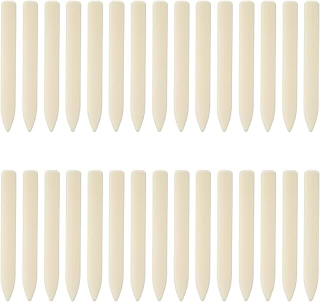 30 Pack Plastic Bone Folder Tools for Paper Crafting