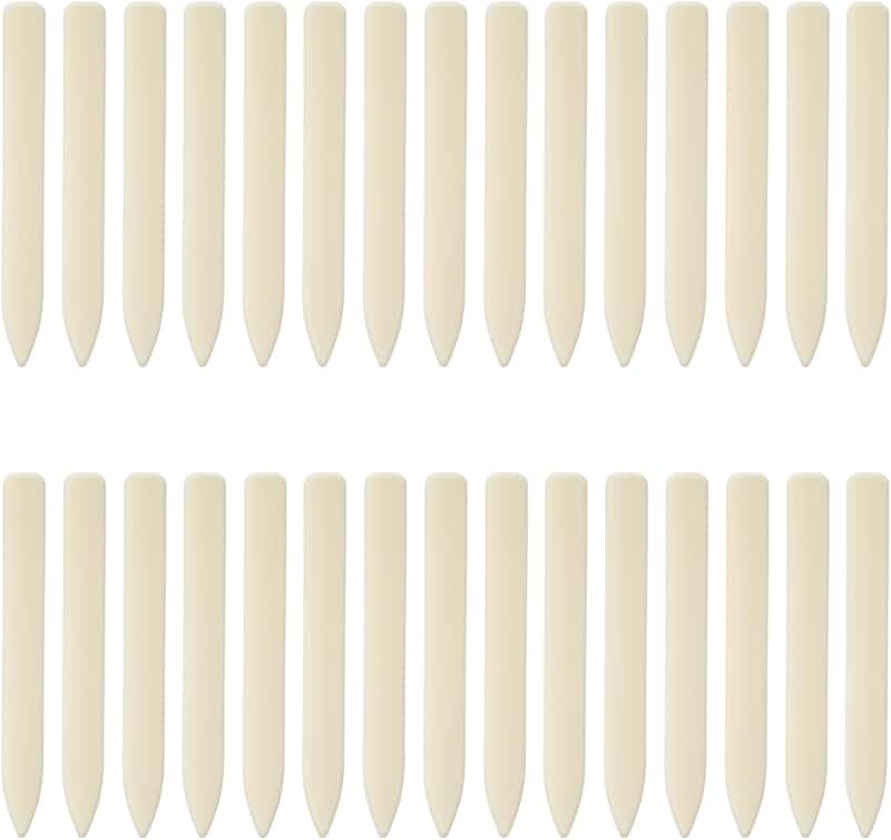 30 Pack Plastic Bone Folder Tools for Paper Crafting