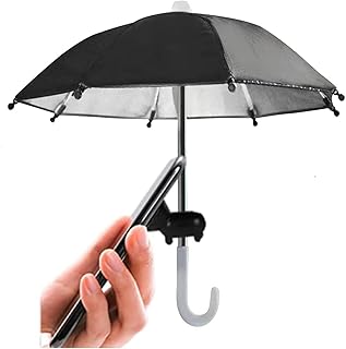 Phone Umbrella with Suction Cup Stand for Sun Shade