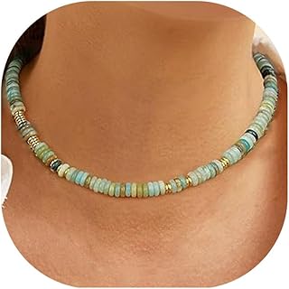 Colorful Beaded Choker Necklace for Women