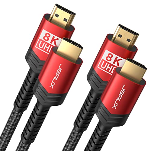 HDMI Cables 2 Pack 6ft Ultra High Speed 8K 4K HDR
