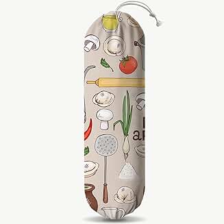 Wall Mount Plastic Bag Organizer for Kitchen
