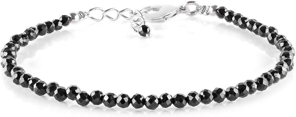 Dainty Natural Gemstone Bead Bracelet for Her