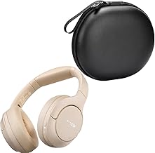 Hybrid Active Noise Cancelling Wireless Headphones with Case