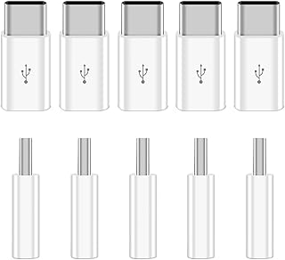 10 Pack Micro USB to USB-C Adapter for Phones and Tablets