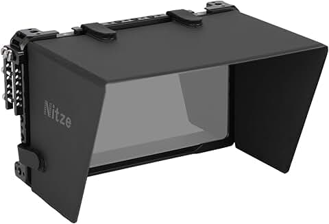 Nitze Cage Kit for M7/Memory7 Pro Monitor with Sunhood and HDMI Clamp