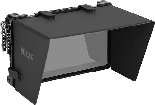 Nitze Cage Kit for M7/Memory7 Pro Monitor with Sunhood and HDMI Clamp