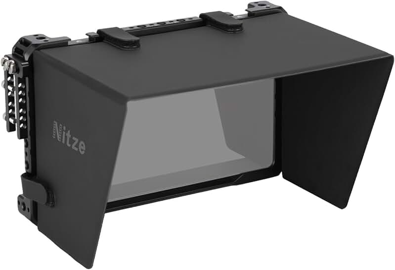 Nitze Cage Kit for M7/Memory7 Pro Monitor with Sunhood and HDMI Clamp