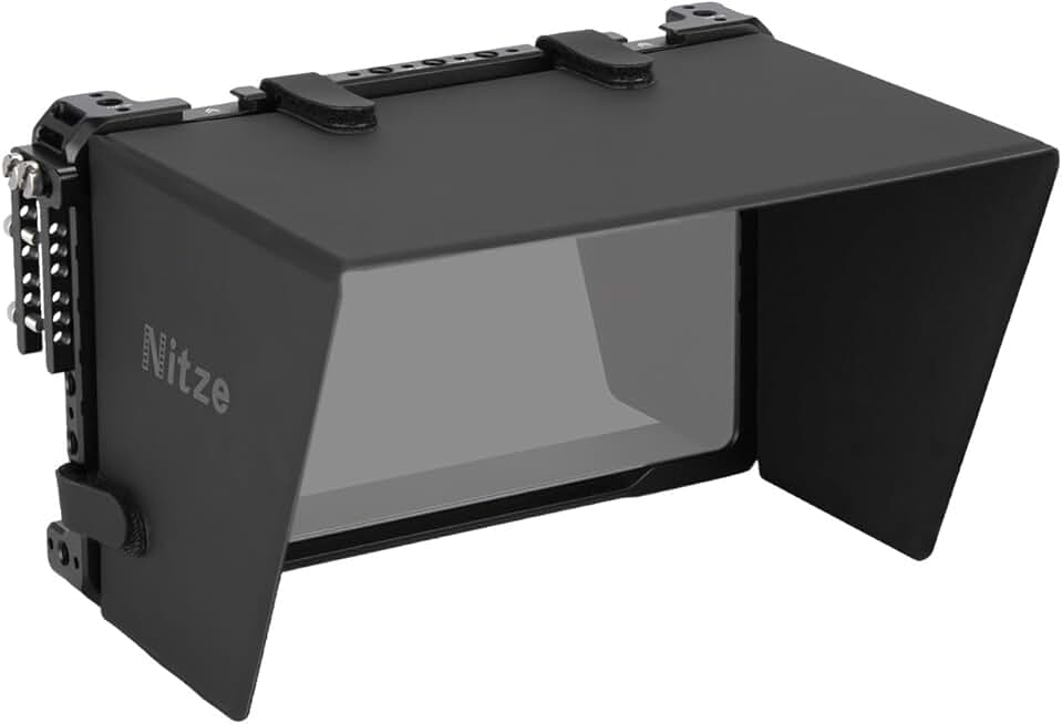 Nitze Cage Kit for M7/Memory7 Pro Monitor with Sunhood and HDMI Clamp