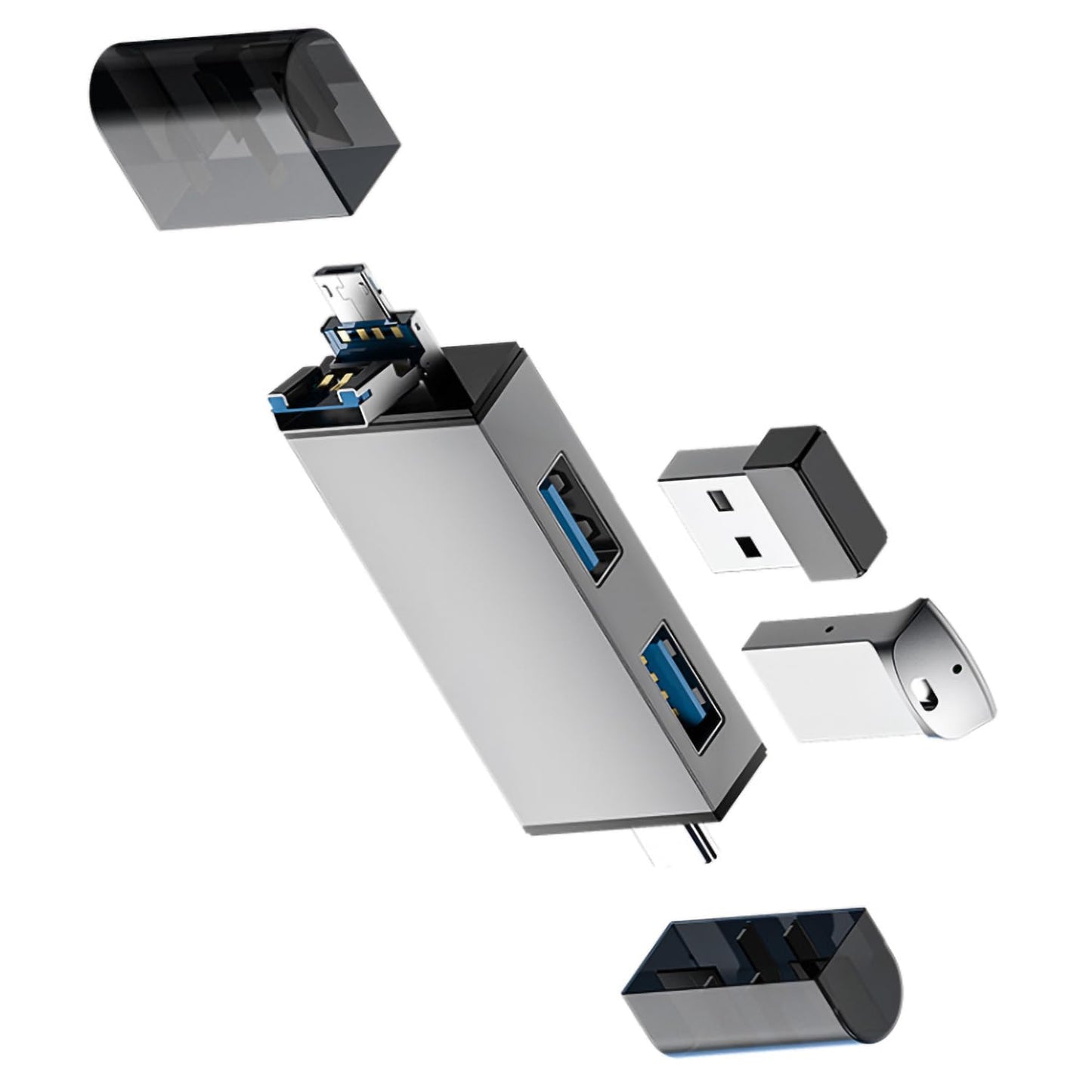 Micro SD Card Reader with USB Camera Adapter
