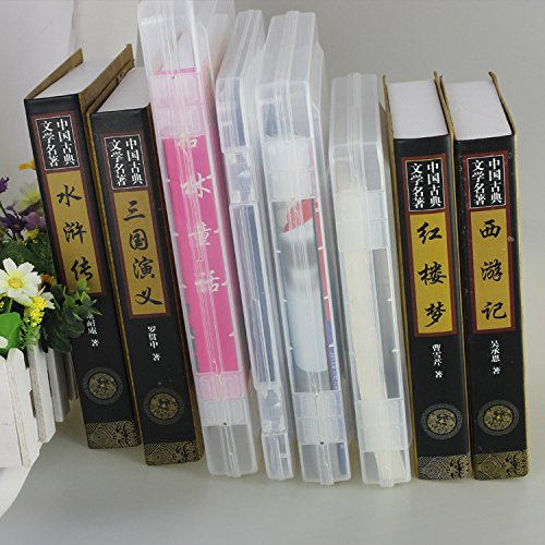 A4 Transparent Plastic File Box for Documents
