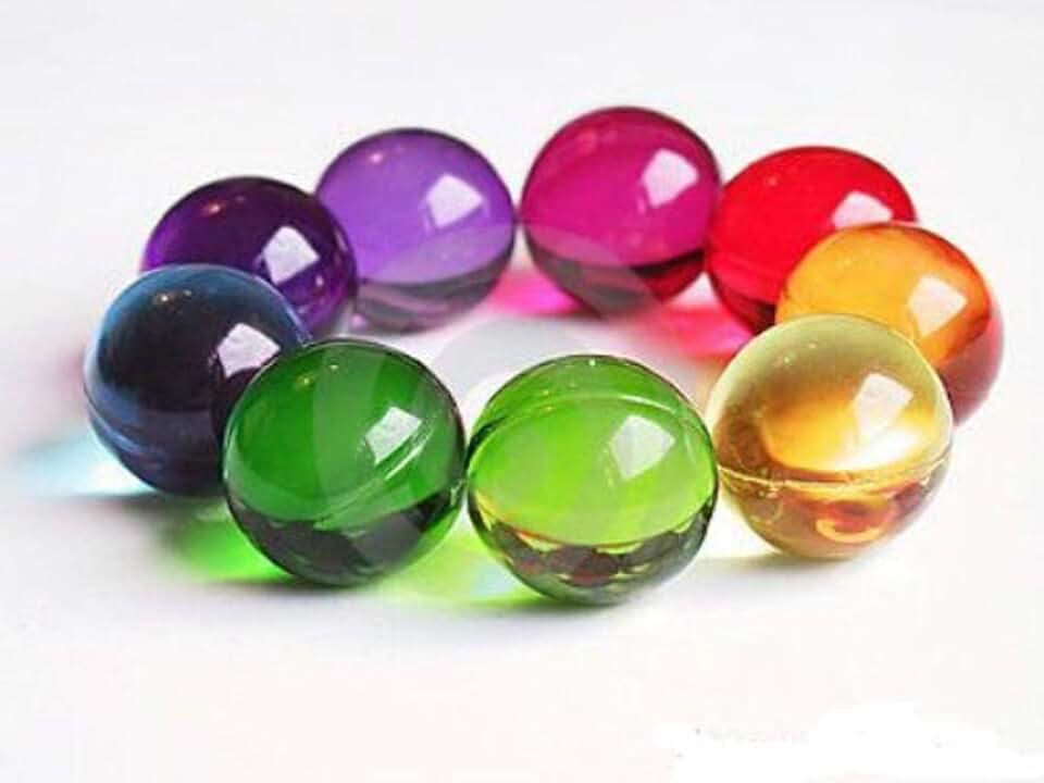 Mixed Color Bath Oil Beads Pack of 100
