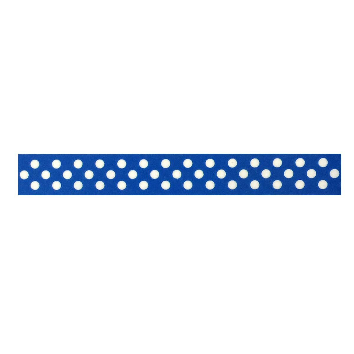 Decorative Washi Masking Tape with Blue Dots