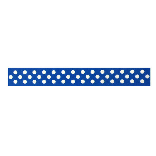 Decorative Washi Masking Tape with Blue Dots