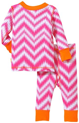 Baby Girls' Chevron PJ Set (Baby) - Pink/Orange - 3-6 Months