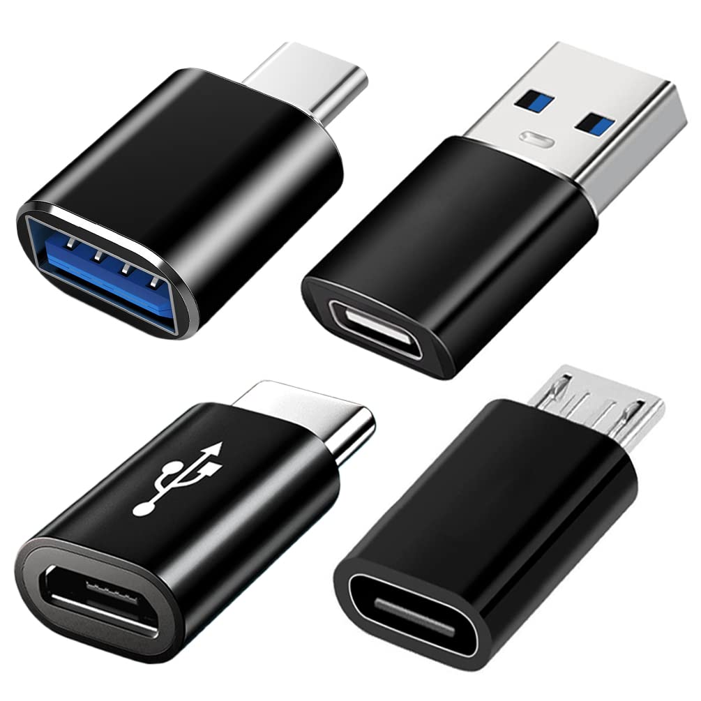 USB C to USB 3.0 and Micro USB Adapter Pack