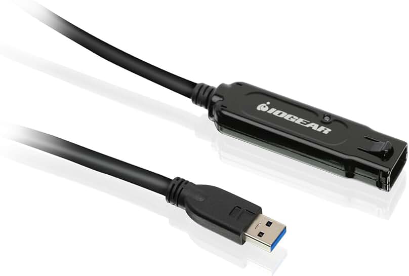 USB 3.0 Extension Cable, 33Ft, A to A, Daisy Chain