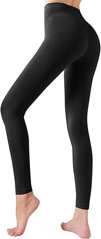 Soft, Breathable, High Waist Footless Tights for Women
