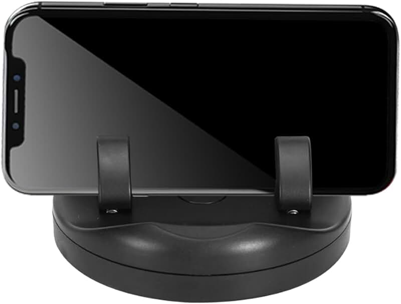 360° Rotating Car Phone Holder with Parking Number Plate