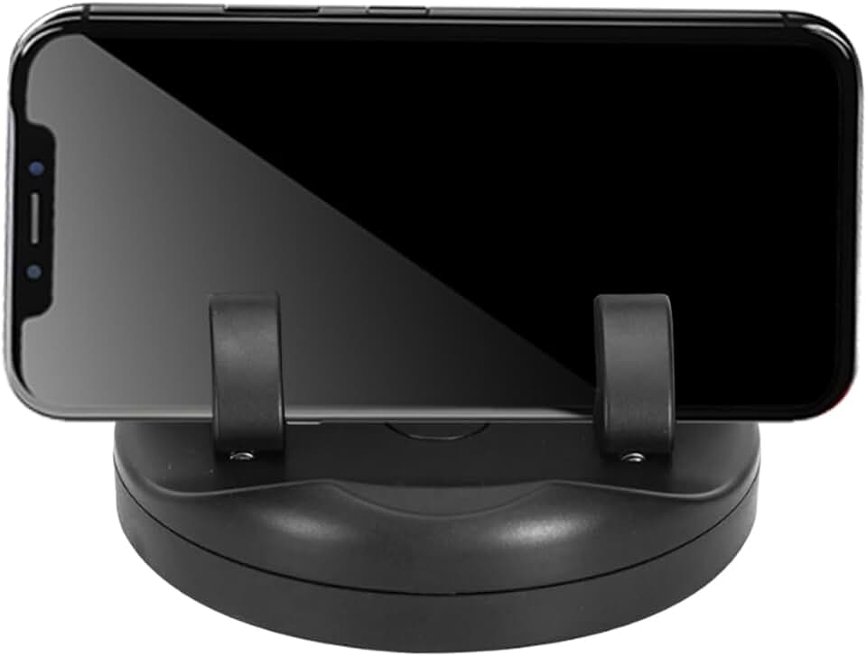 360° Rotating Car Phone Holder with Parking Number Plate