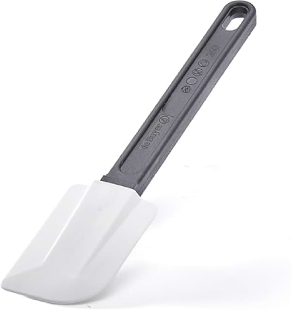 Plastic and Rubber Spatula, 27 cm, Black