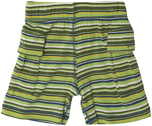 Print Boy Short  Baby  - Island Boy Stripe-0-3 Months